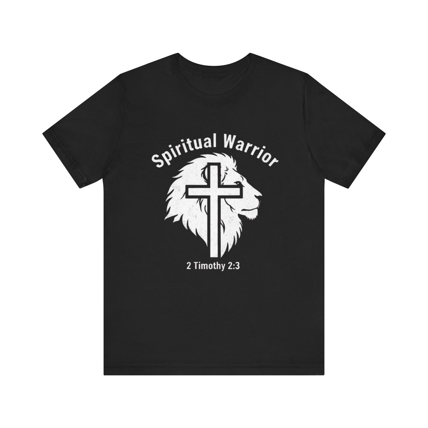 Spiritual Warrior Lion T Shirt Short Sleeve Tee