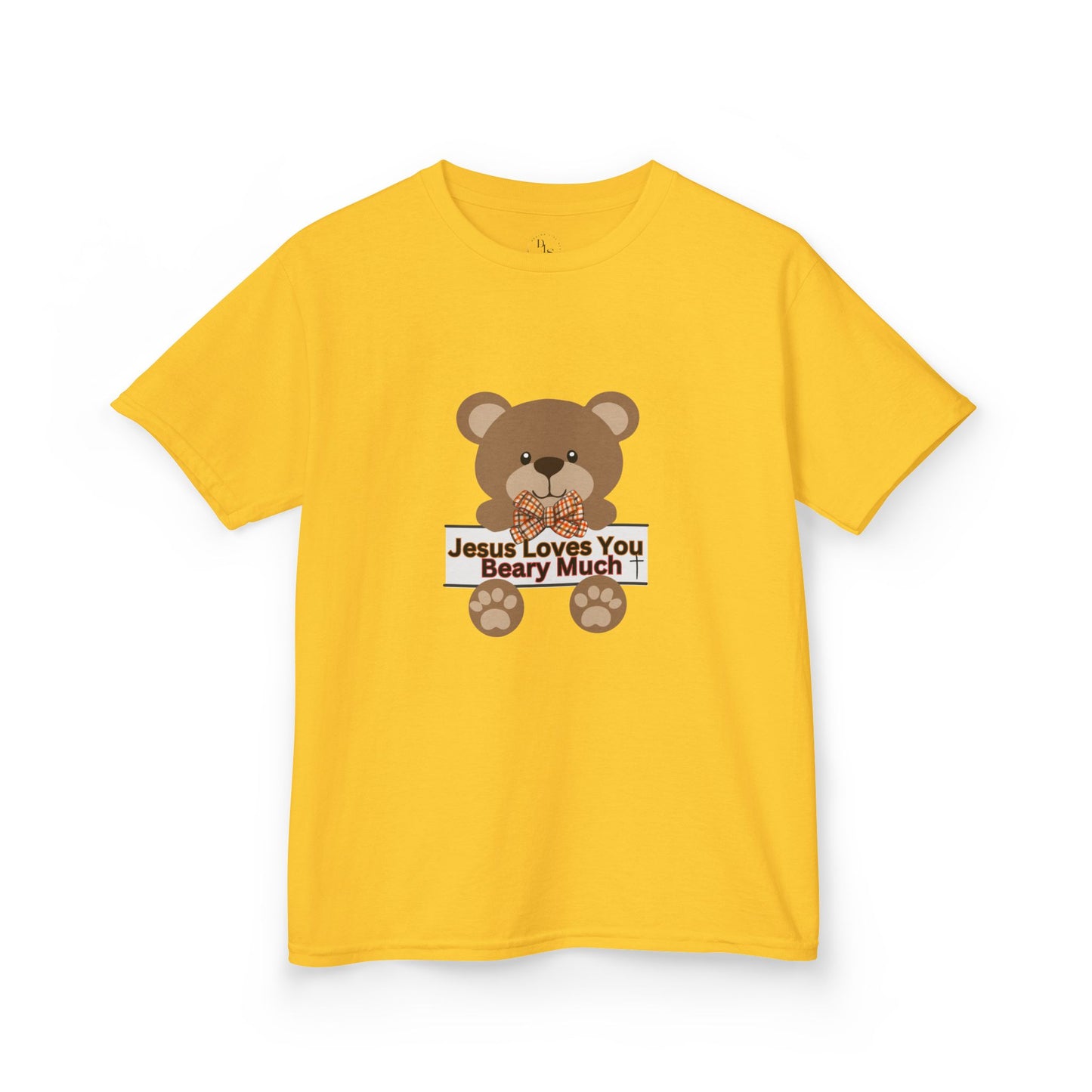 Kids Bear Tee - Jesus Loves You Beary Much! Cute Cotton T-Shirt for Kids, Birthday Gift, Kids' Casual Wear, Gifts for Children
