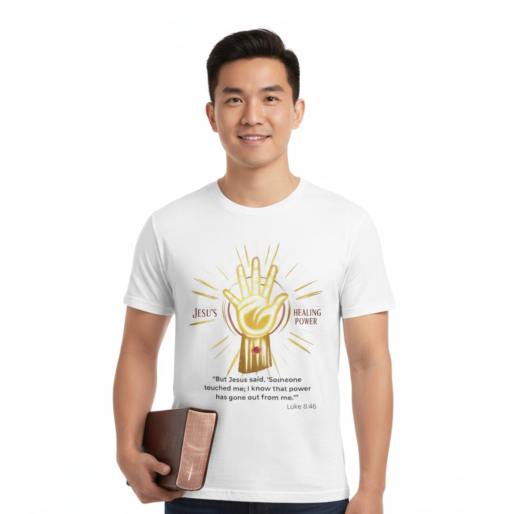 Jesus Heals T Shirt Romans 12:12