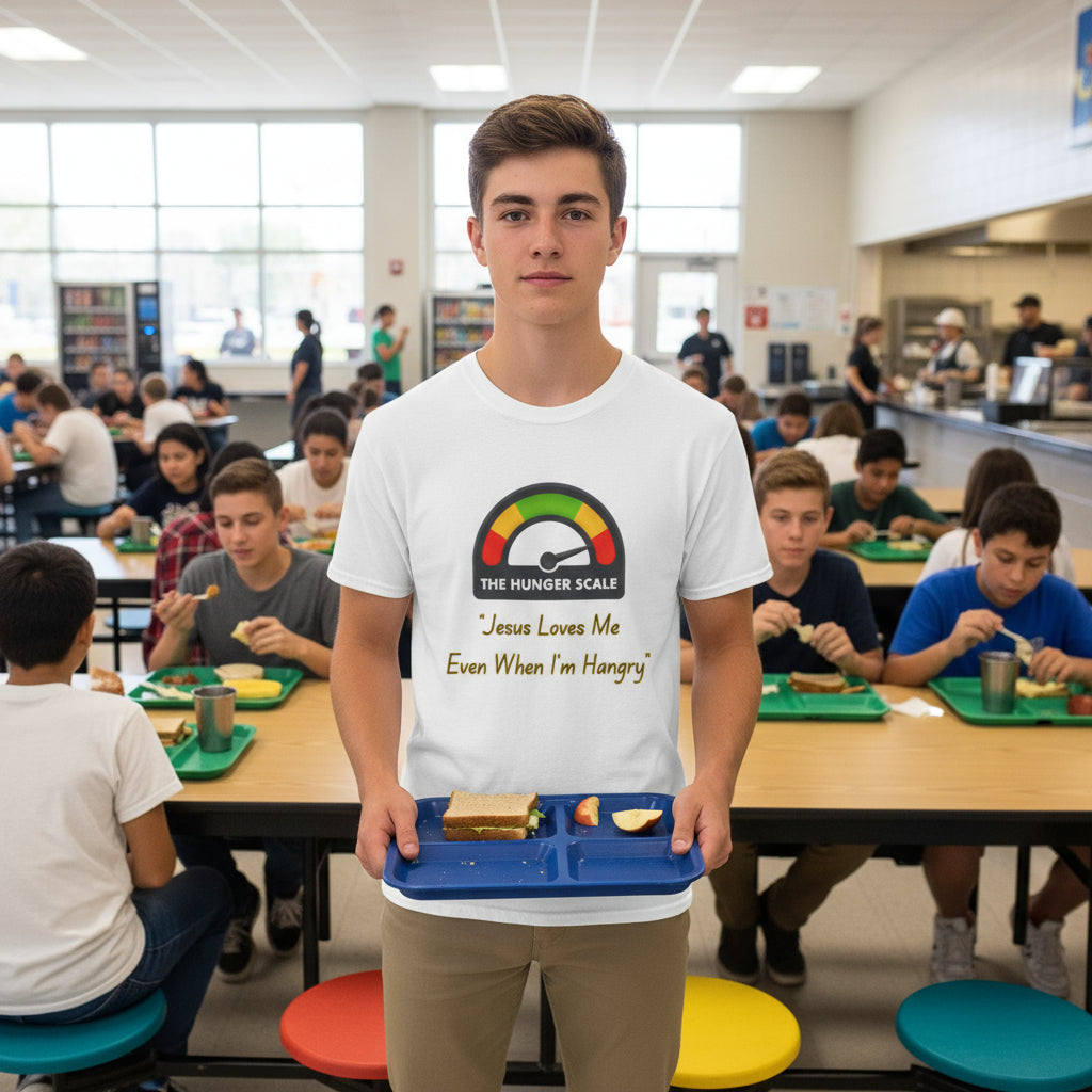 Jesus a loves me even when I am hangry. Gift personal t shirt.