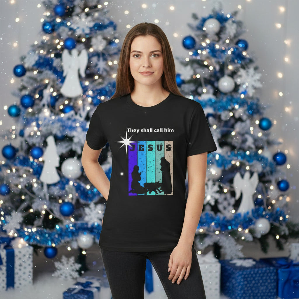 Guided by a star nativity t shirt.