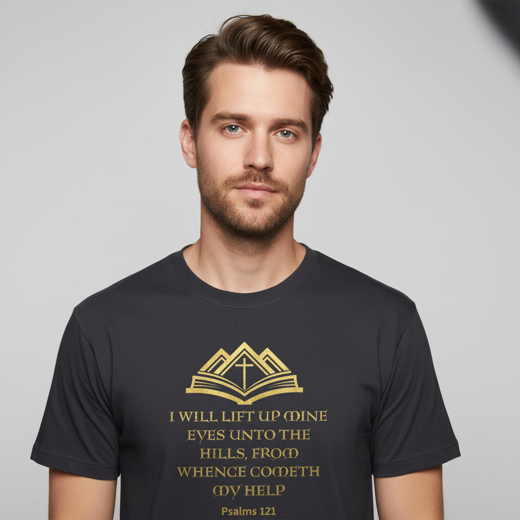 I lift my eyes up to the mountains - Tee