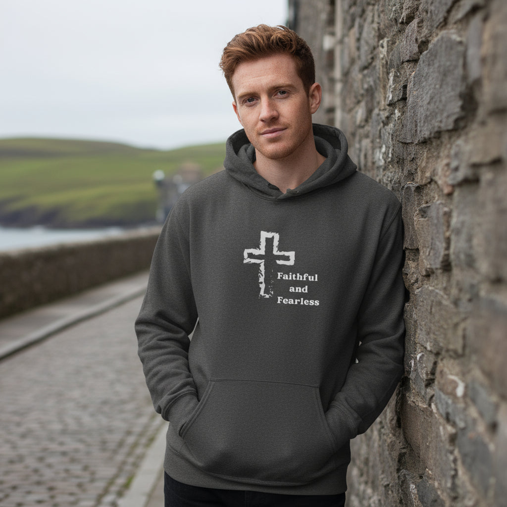 Faithful and Fearless Hoodie™ Hooded Sweatshirt
