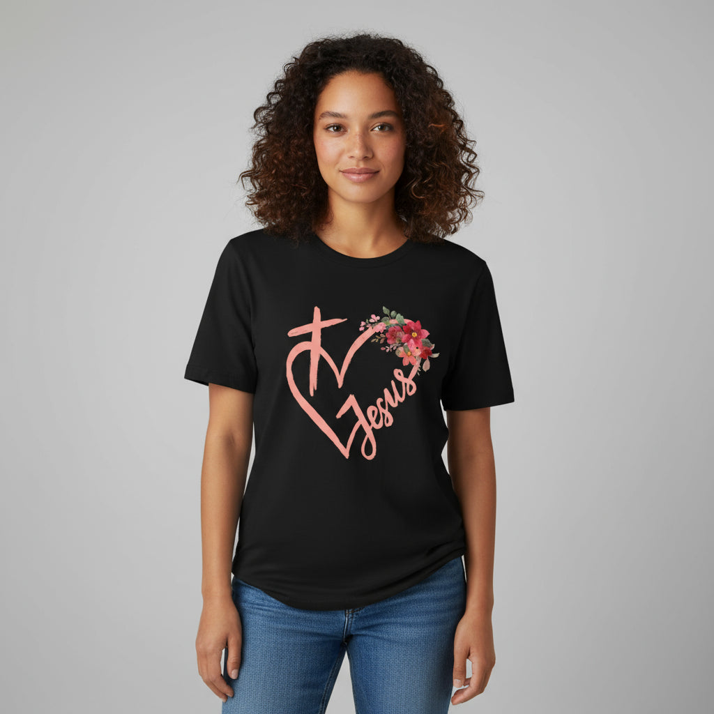 Jesus Heart Short Sleeve Tee