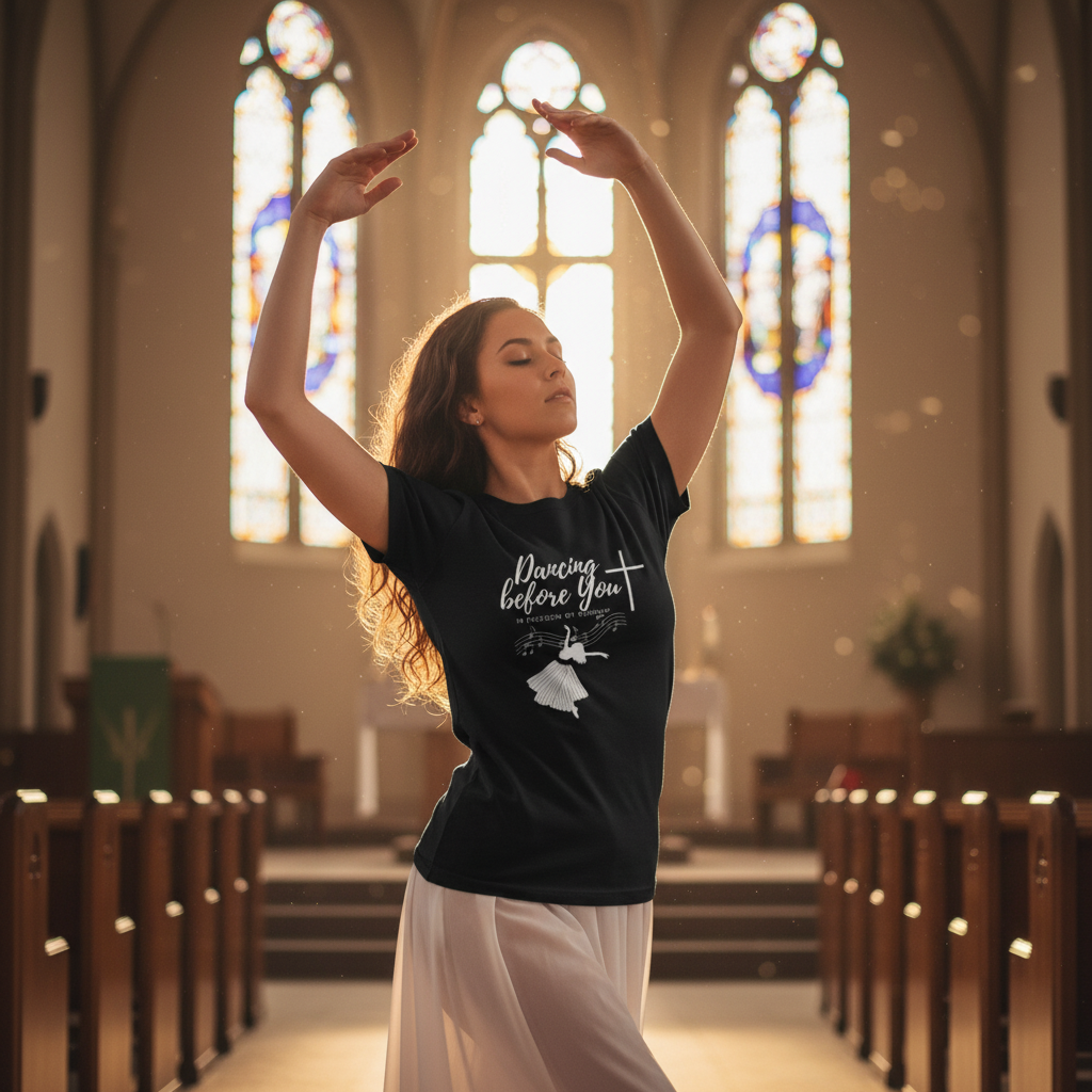 On a Worship Dancer - Short Sleeve Tee