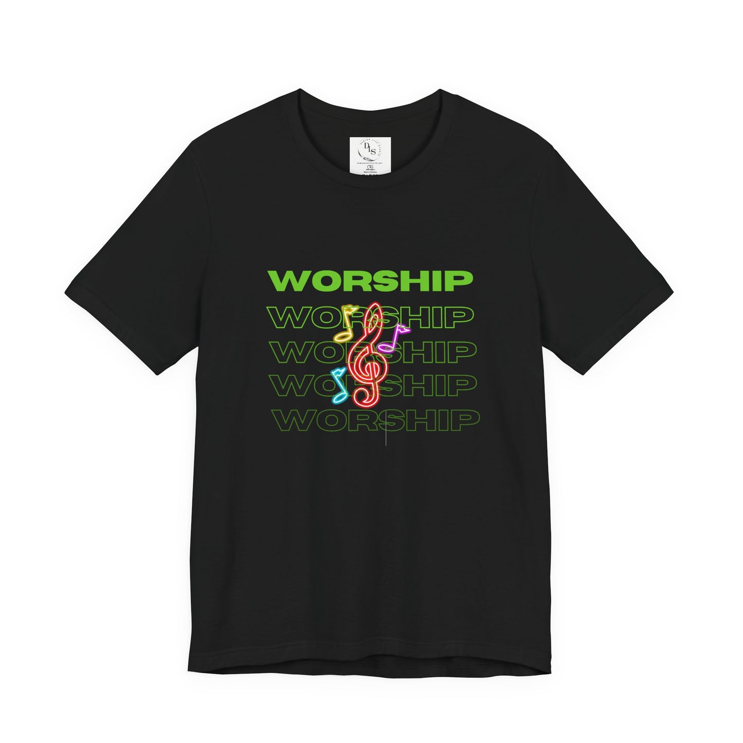 Neon Worship T Shirt - Unisex Jersey Short Sleeve Tee