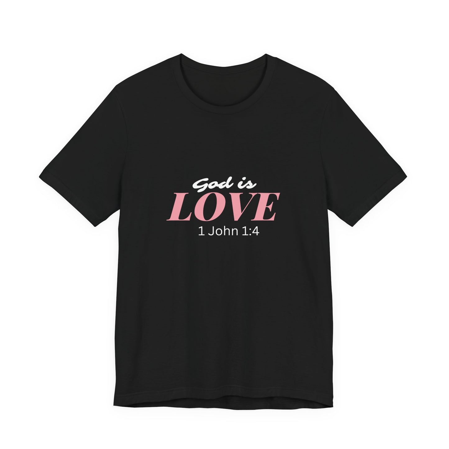 God is Love - Jersey Short Sleeve Tee