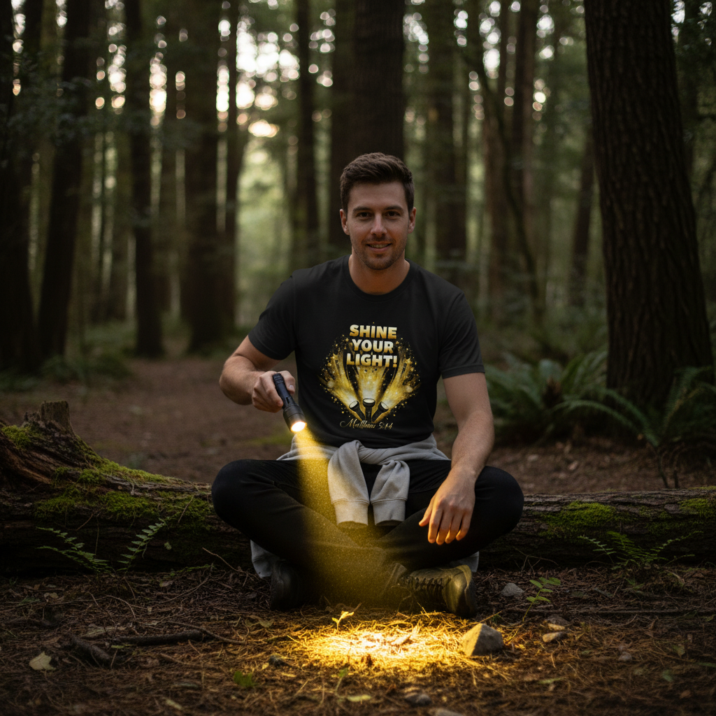 Shine your light -  Short Sleeve Tee