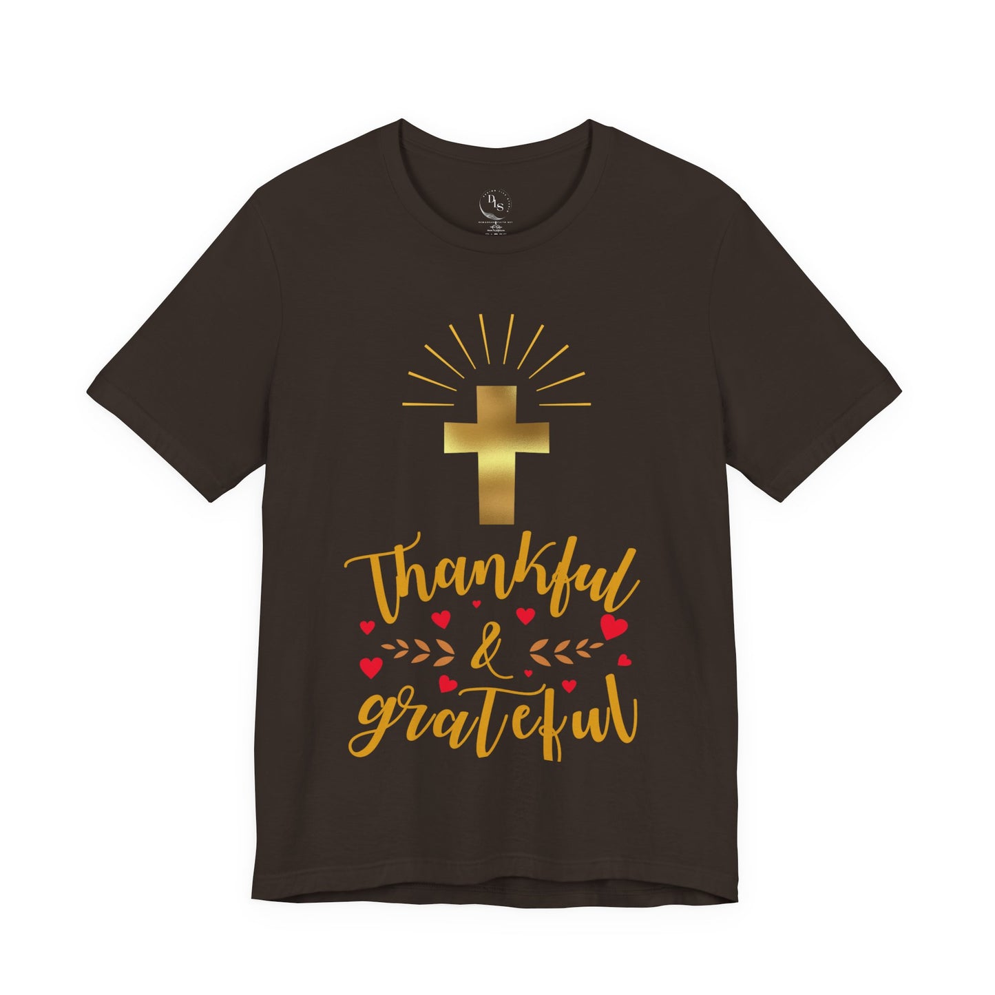 Grateful Thankful Short Sleeve Tee