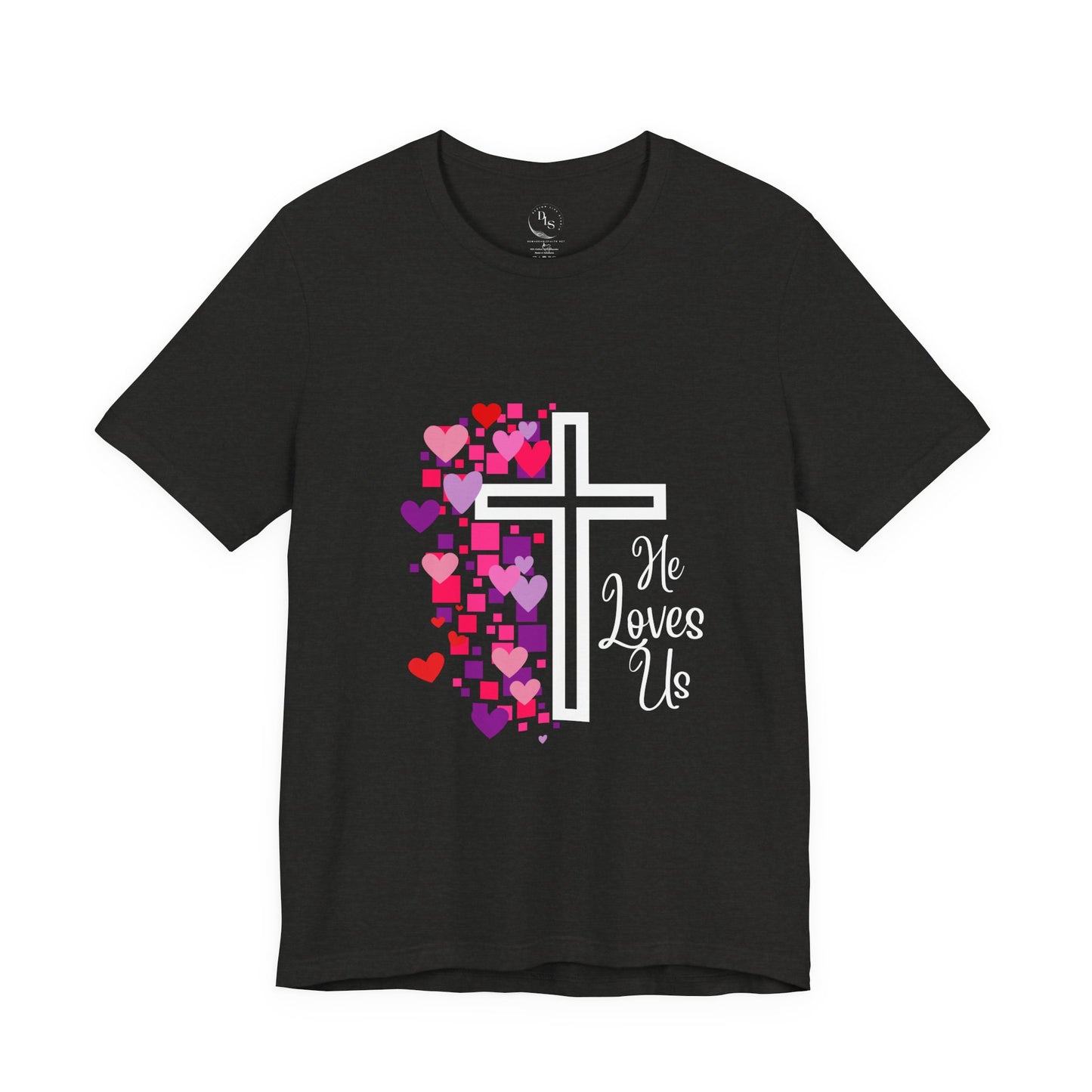 He loves Us - Jersey Short Sleeve Tee