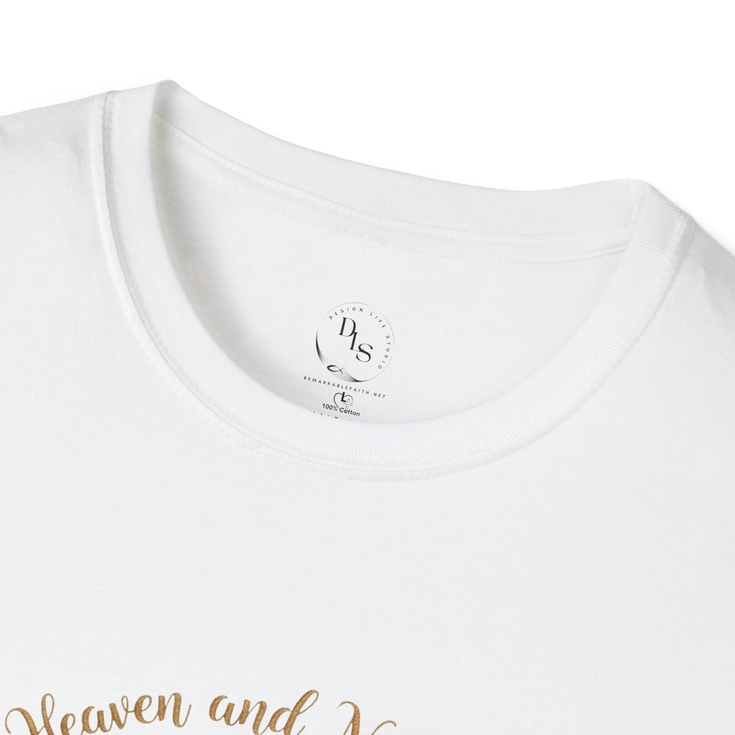 Woodland Christmas Tee — 'Believe in Heaven and Nature Again' Deer & Forest Animals T-Shirt