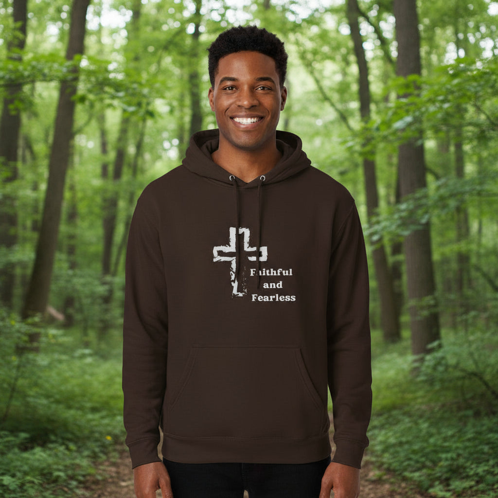 Faithful and Fearless Hoodie™ Hooded Sweatshirt