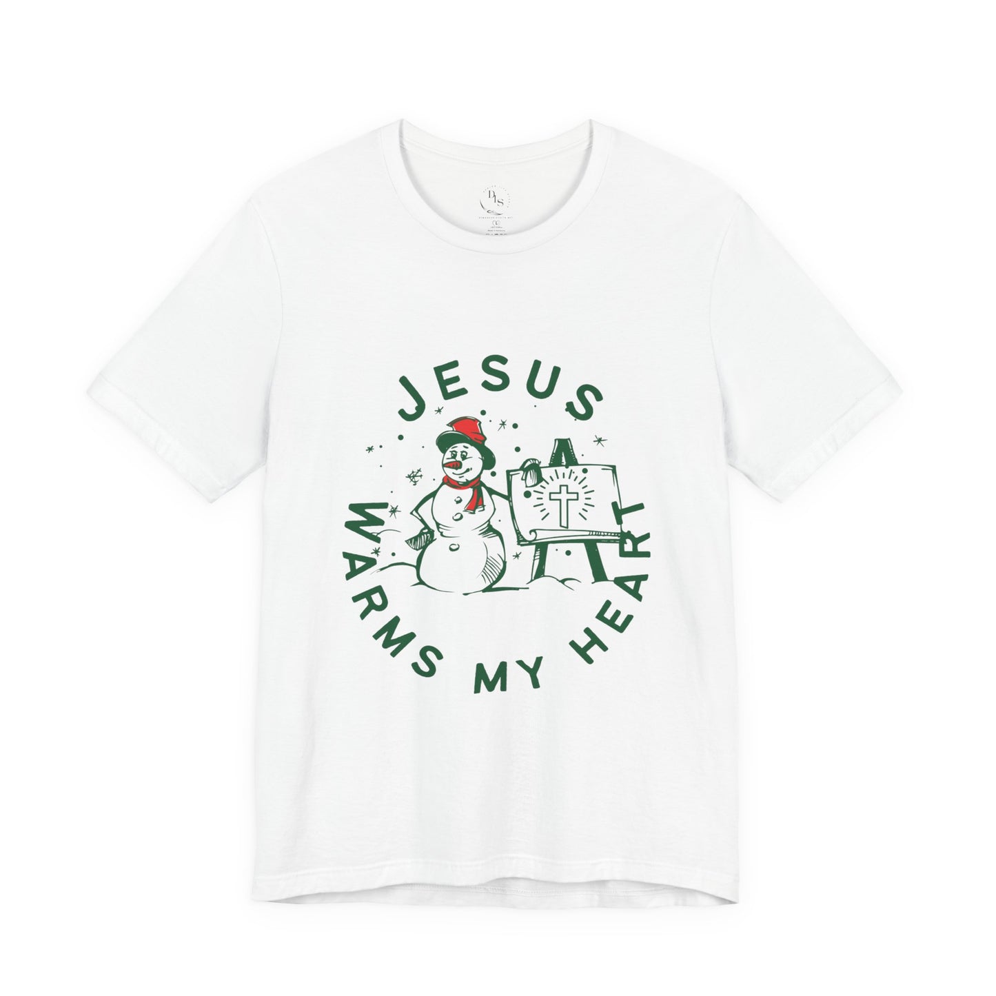 Jesus Warms my Heart-  Short Sleeve Tee