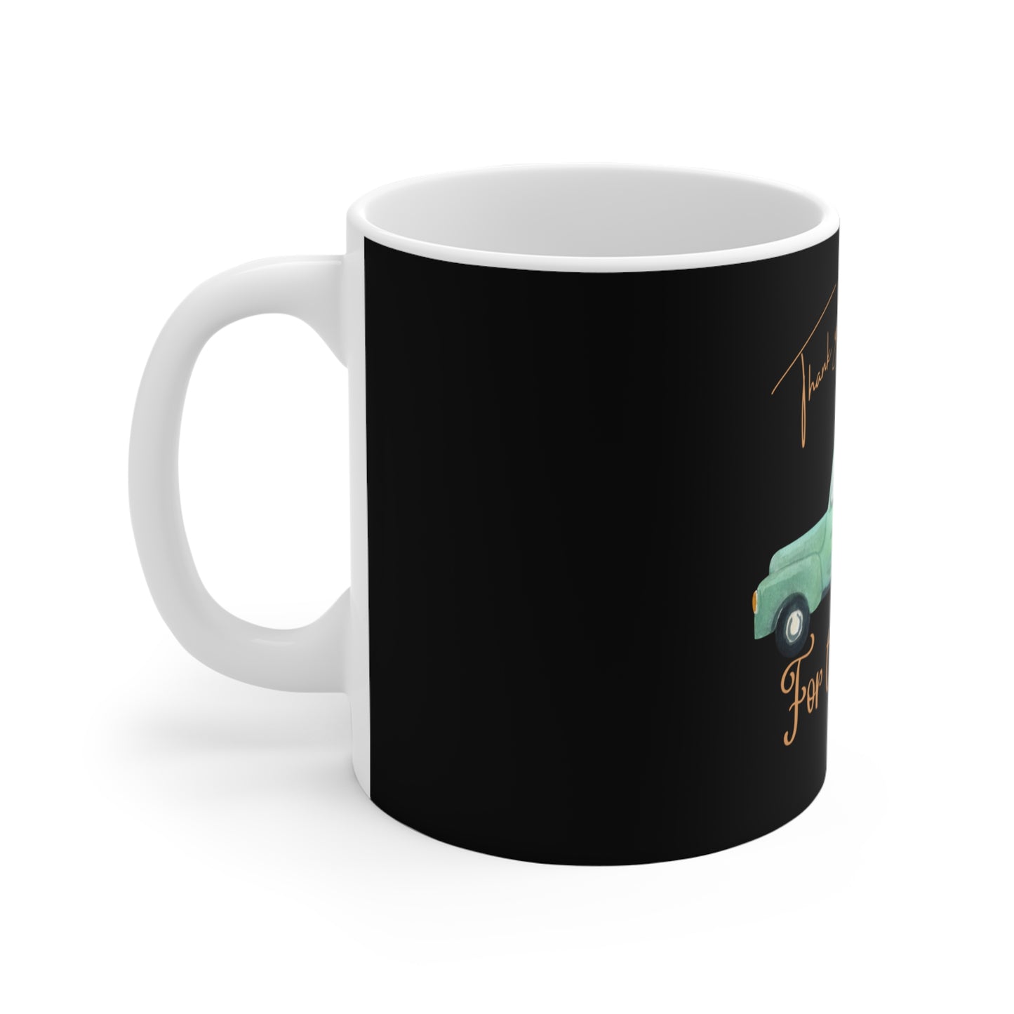 Thank You Jesus Harvest Mug, 11oz Christian Coffee Mug, Fall Decor Gift, Inspirational Drinkware, Thanksgiving Mug