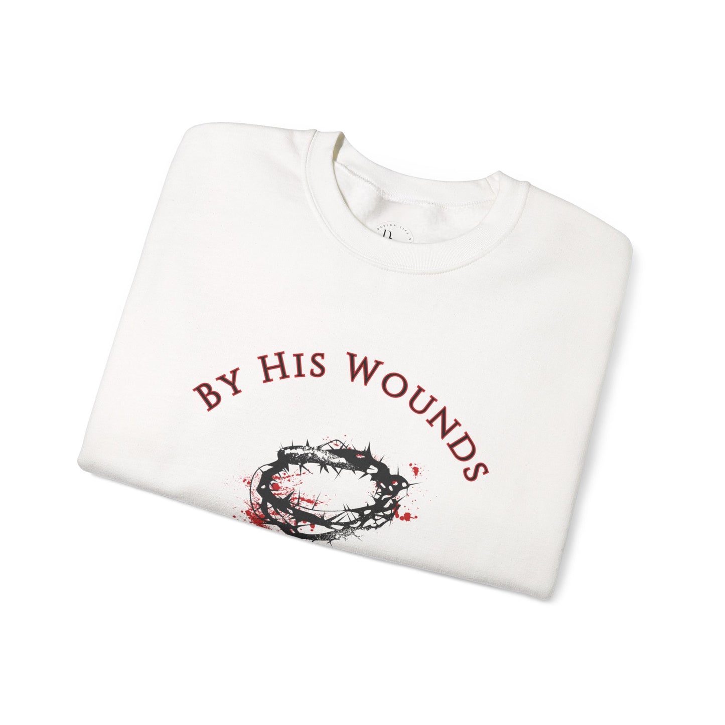 By His Wounds We Are Healed™ Crewneck Sweatshirt