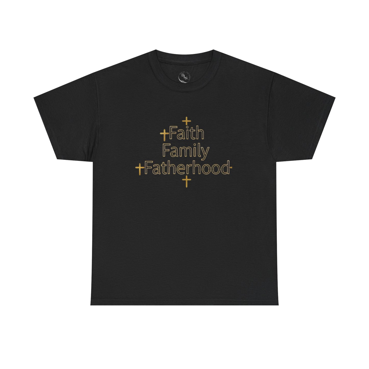 Faith, Family, Fatherhood Heavy Cotton Tee