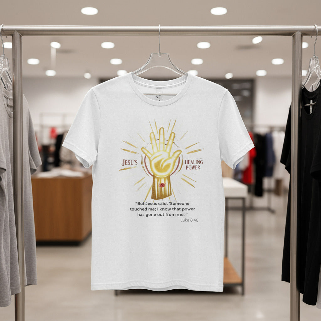 Jesus Heals T Shirt Romans 12:12