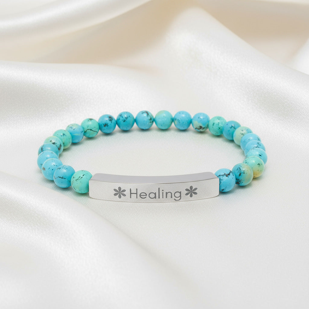 Healing Natural Stone Stretch Bracelet