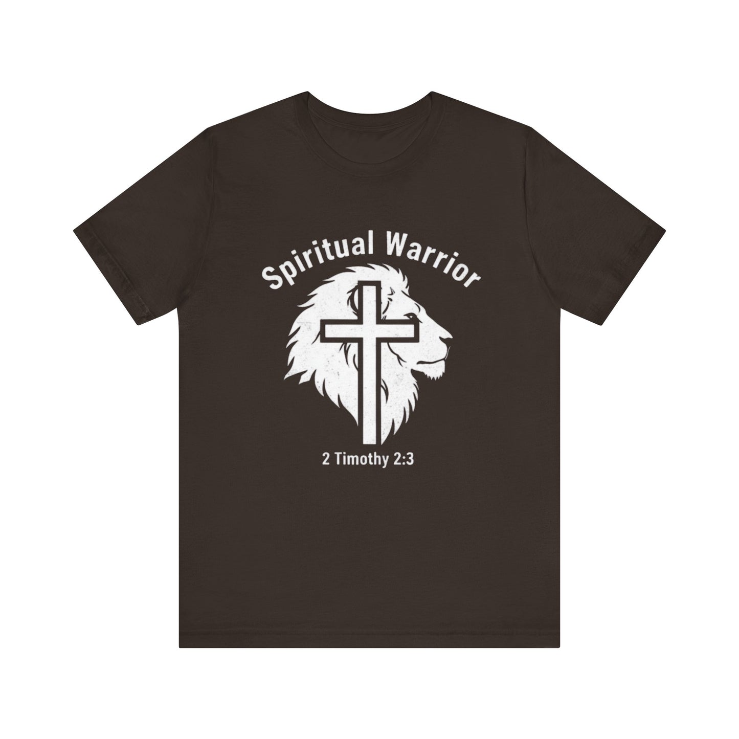 Spiritual Warrior Lion T Shirt Short Sleeve Tee