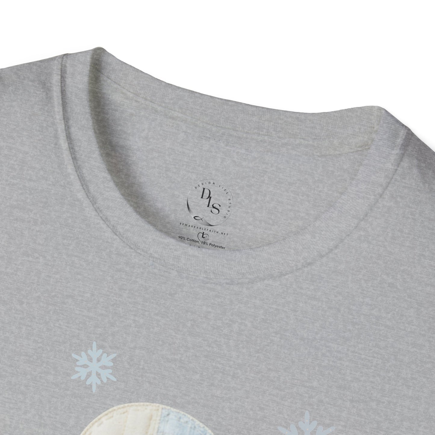 Prince of Peace Snowman T-Shirt — Isaiah 9:6 Christmas Tee