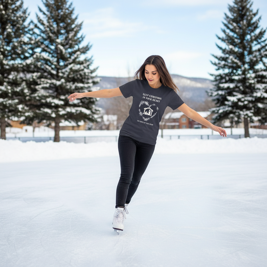 Keep Christmas in your Heart 365 Days a Year.  Jersey Short Sleeve Tee