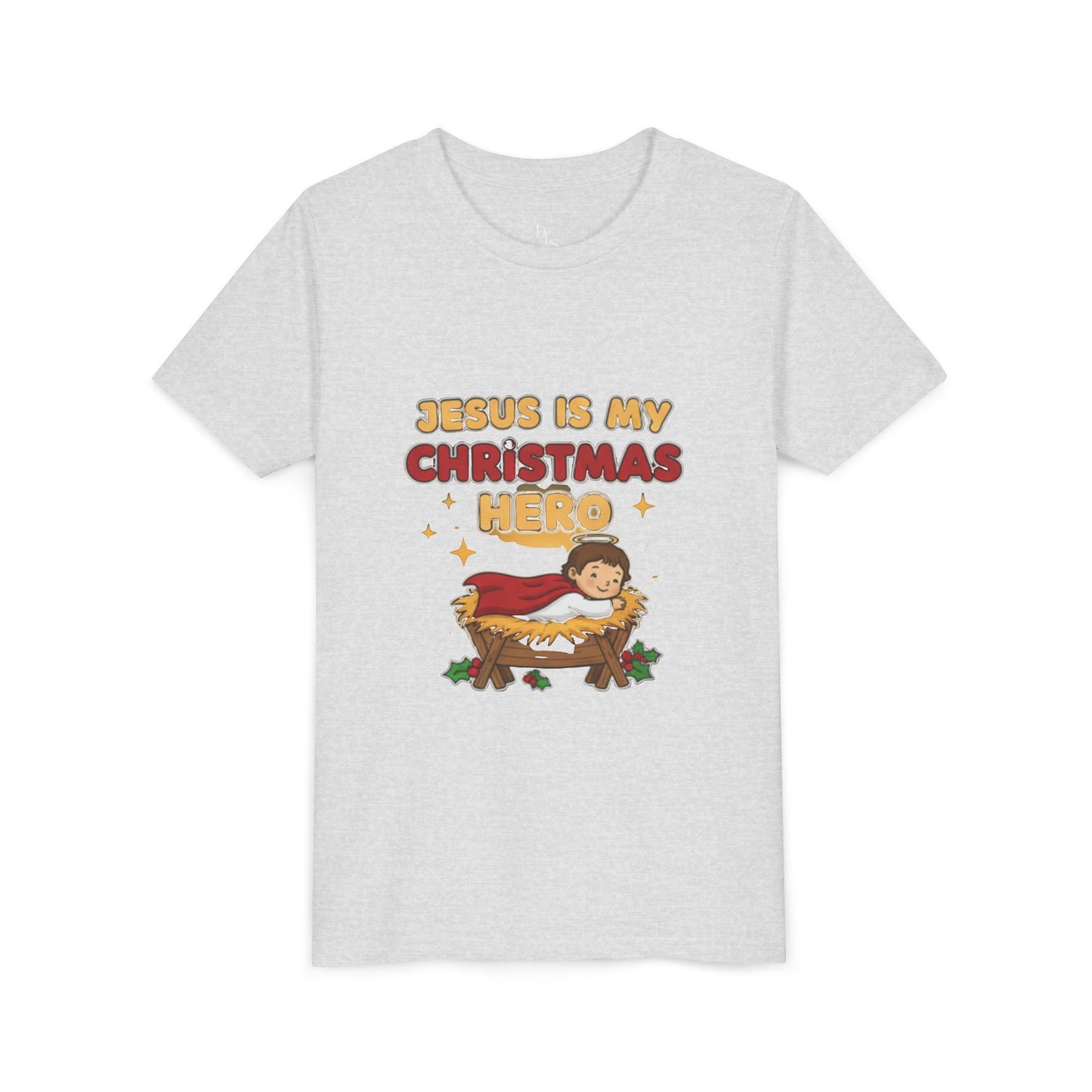Jesus is My Christmas Hero Youth Tee