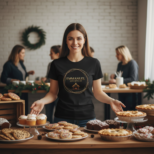 Emmanuel 'God With Us' Christmas T-Shirt