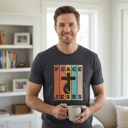 Peace - Jesus - Short Sleeve Tee