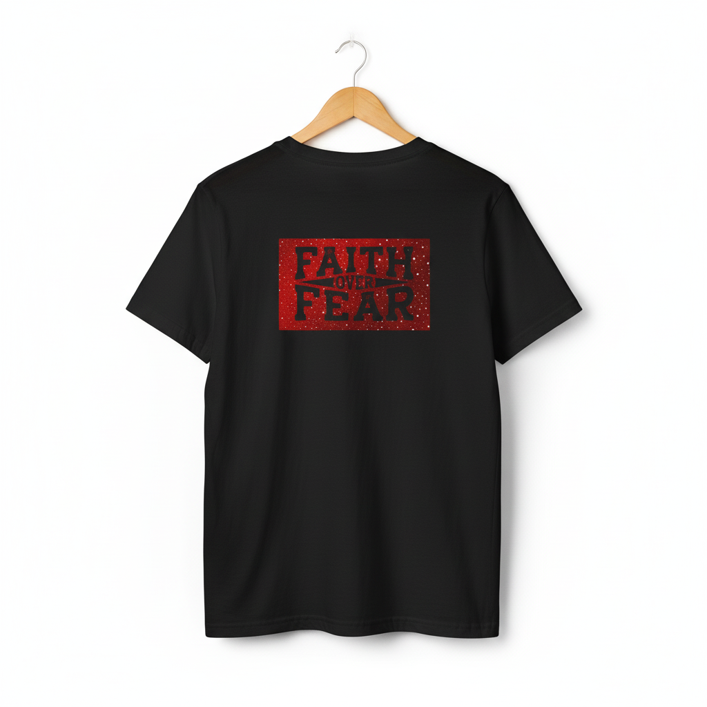 Face Over Fear  Short Sleeve Tee