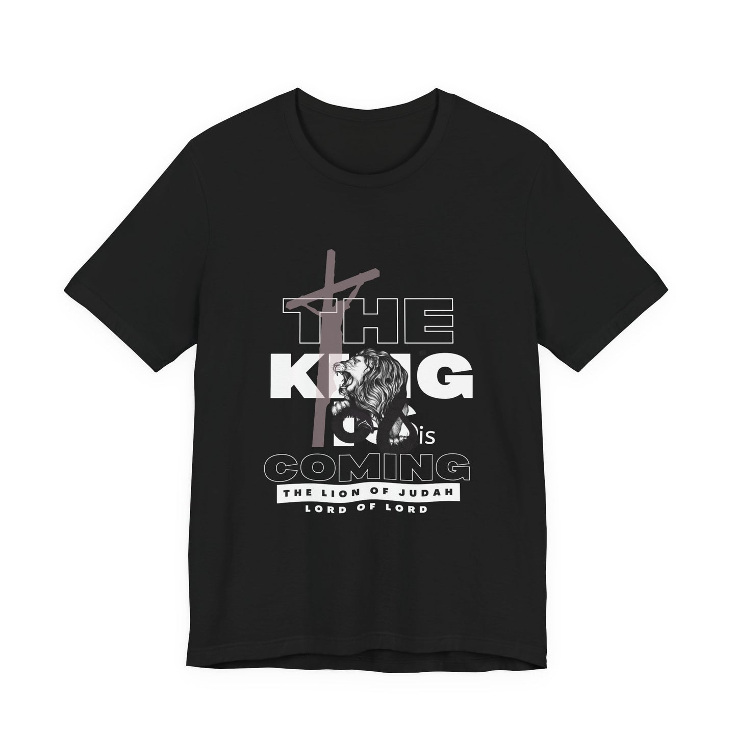 The king is coming Jersey Short Sleeve Tee