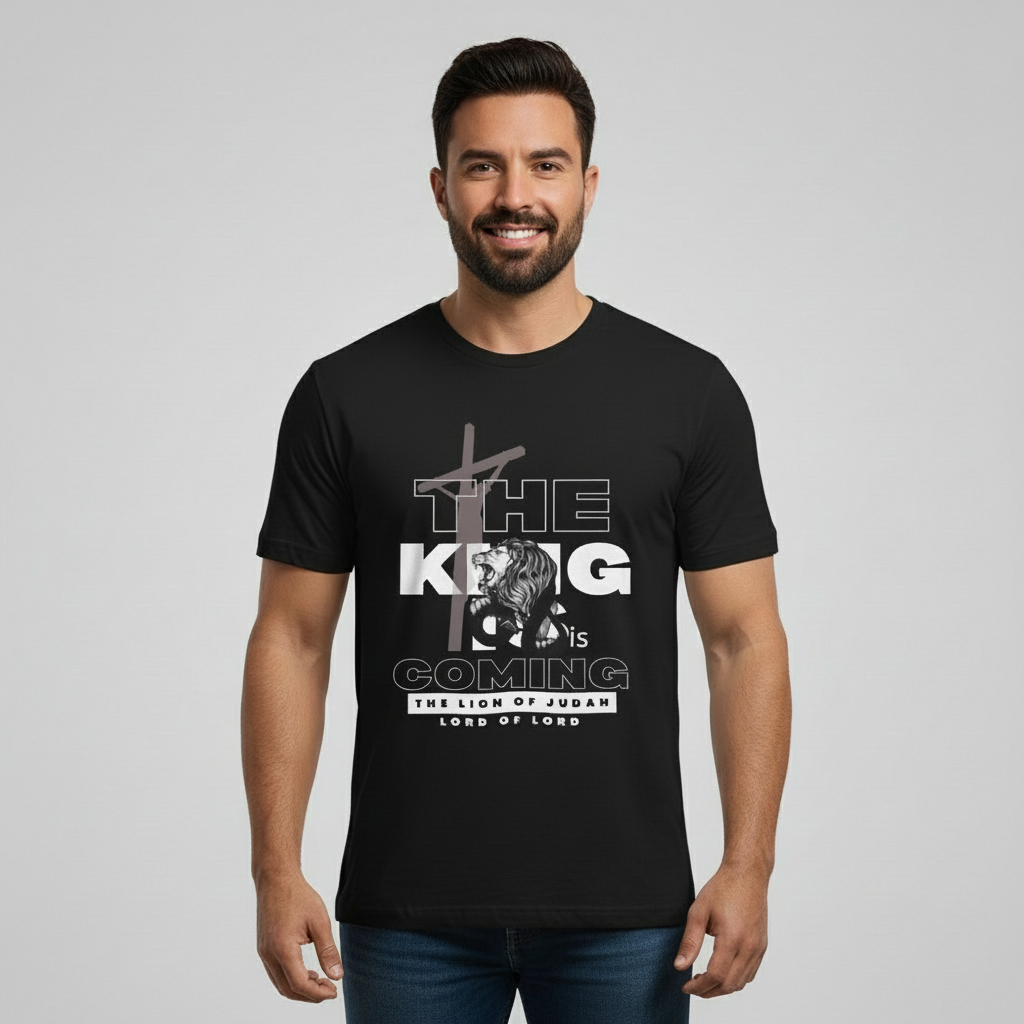 The king is coming Jersey Short Sleeve Tee