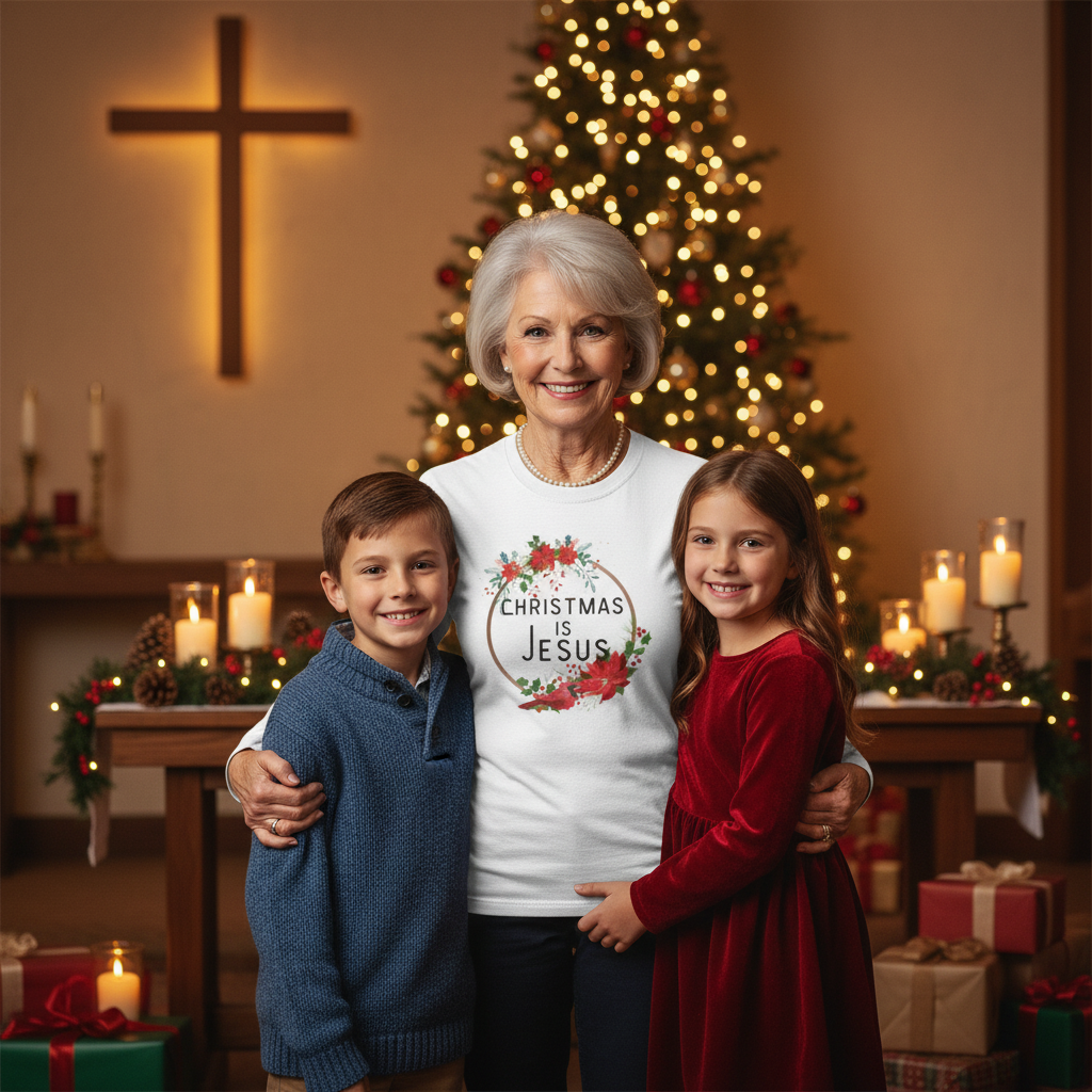 Christmas is Jesus Long Sleeve Tee for the Holidays