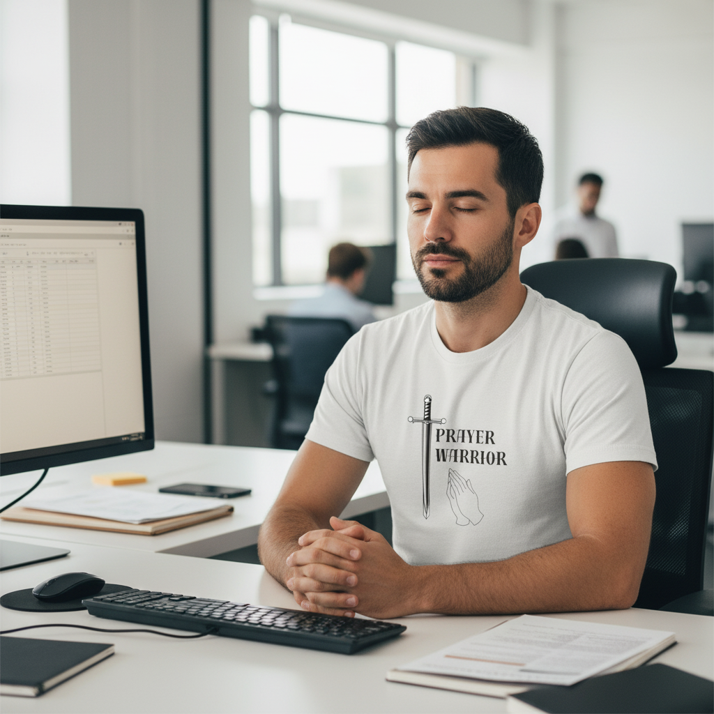Prayer Warrior Jersey Short Sleeve Tee