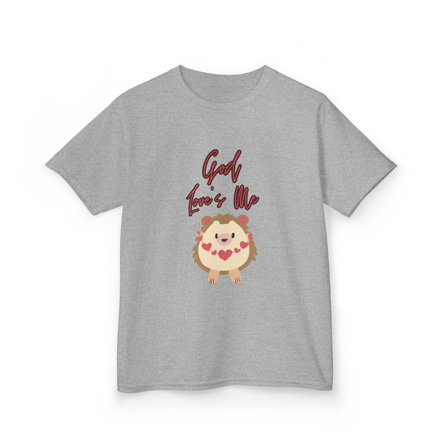 Cute Hedgehog Kids Tee - Adorable Gift for Birthdays, Holidays, Everyday Play, Funny Kids Shirt, Animal Lover Tee, Soft Cotton T-Shirt