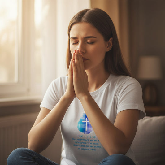 You keep track of all my tears tee