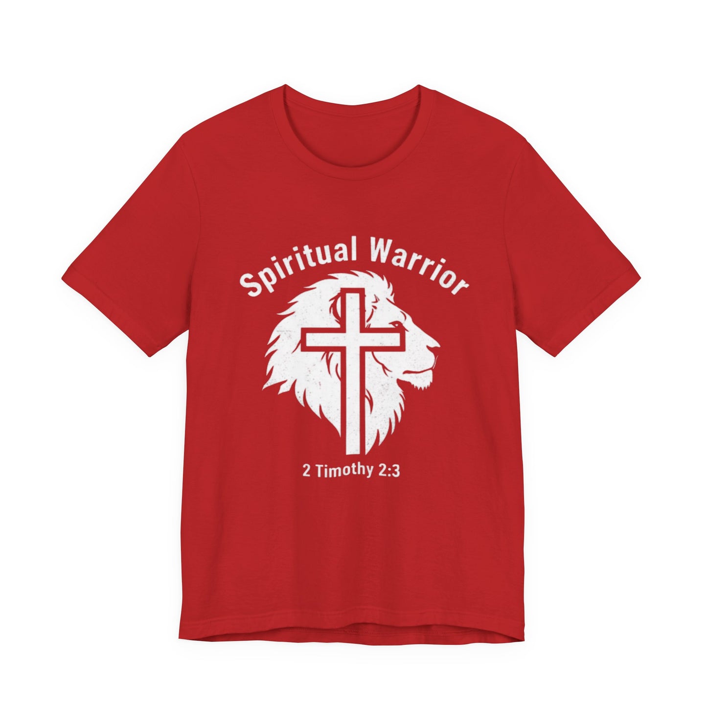 Spiritual Warrior Lion T Shirt Short Sleeve Tee