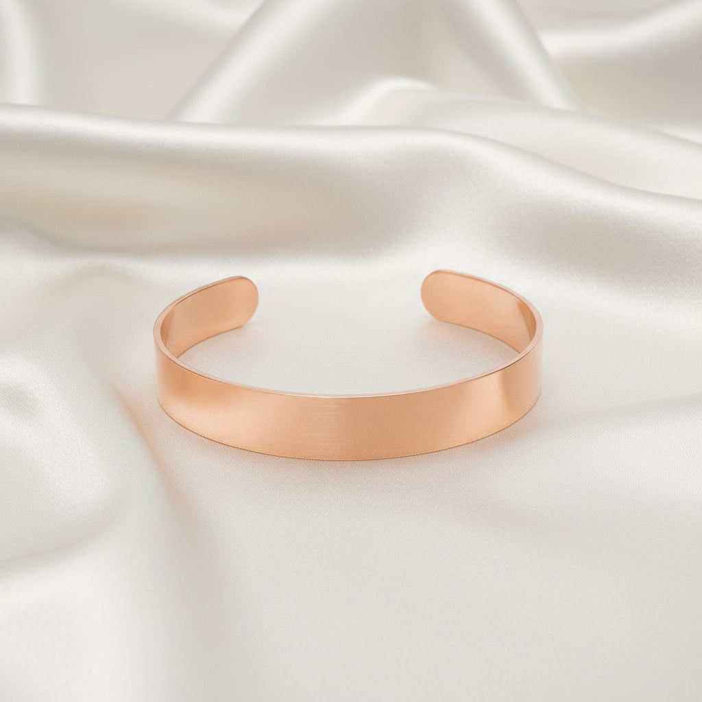 Engraved Cuff Bracelet - Loved by God