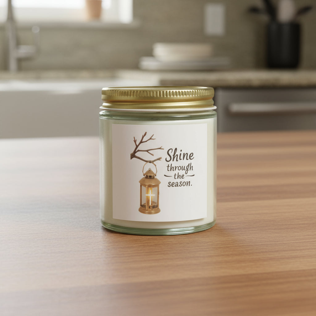 Scented Candles, Coconut Apricot Wax (4oz, 9oz)