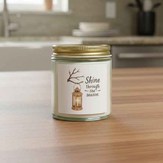 Scented Candles, Coconut Apricot Wax (4oz, 9oz)