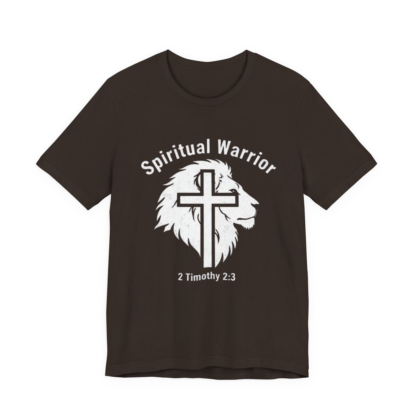 Spiritual Warrior Lion T Shirt Short Sleeve Tee