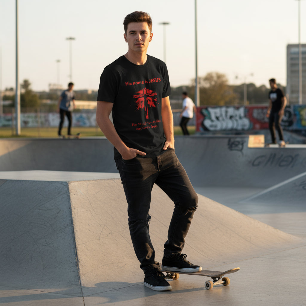 He came to say the captives' free tee shirt