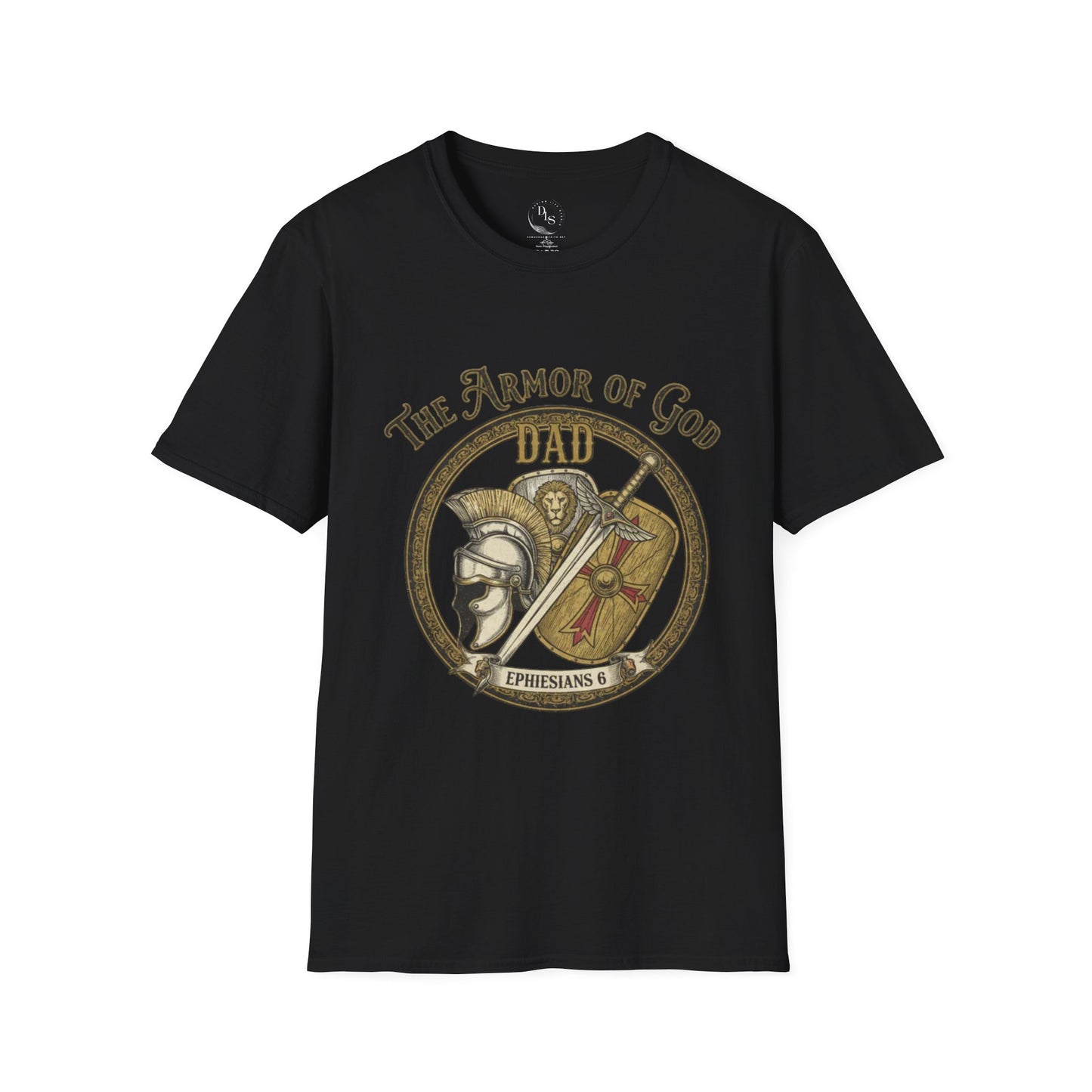 Armor of God Dad T-Shirt — Christian Father's Day Inspirational Tee (Ephesians 6)