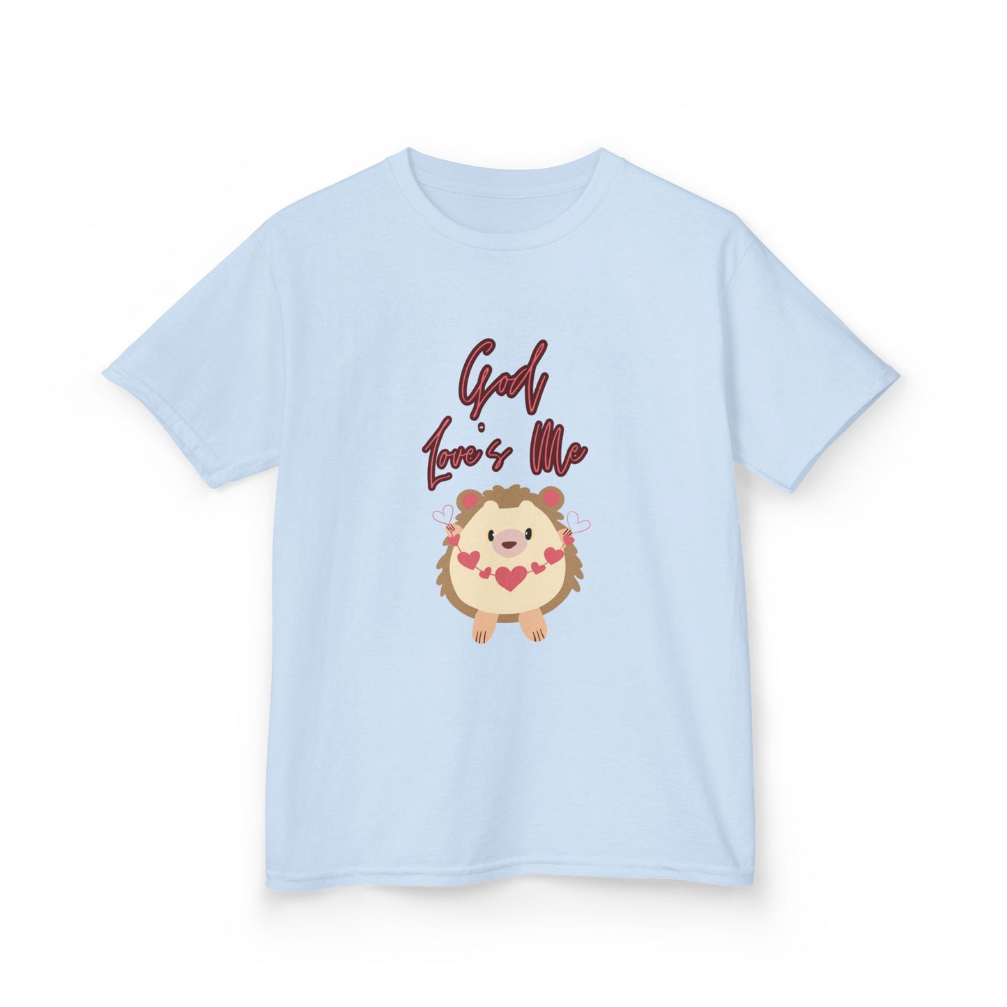Cute Hedgehog Kids Tee - Adorable Gift for Birthdays, Holidays, Everyday Play, Funny Kids Shirt, Animal Lover Tee, Soft Cotton T-Shirt