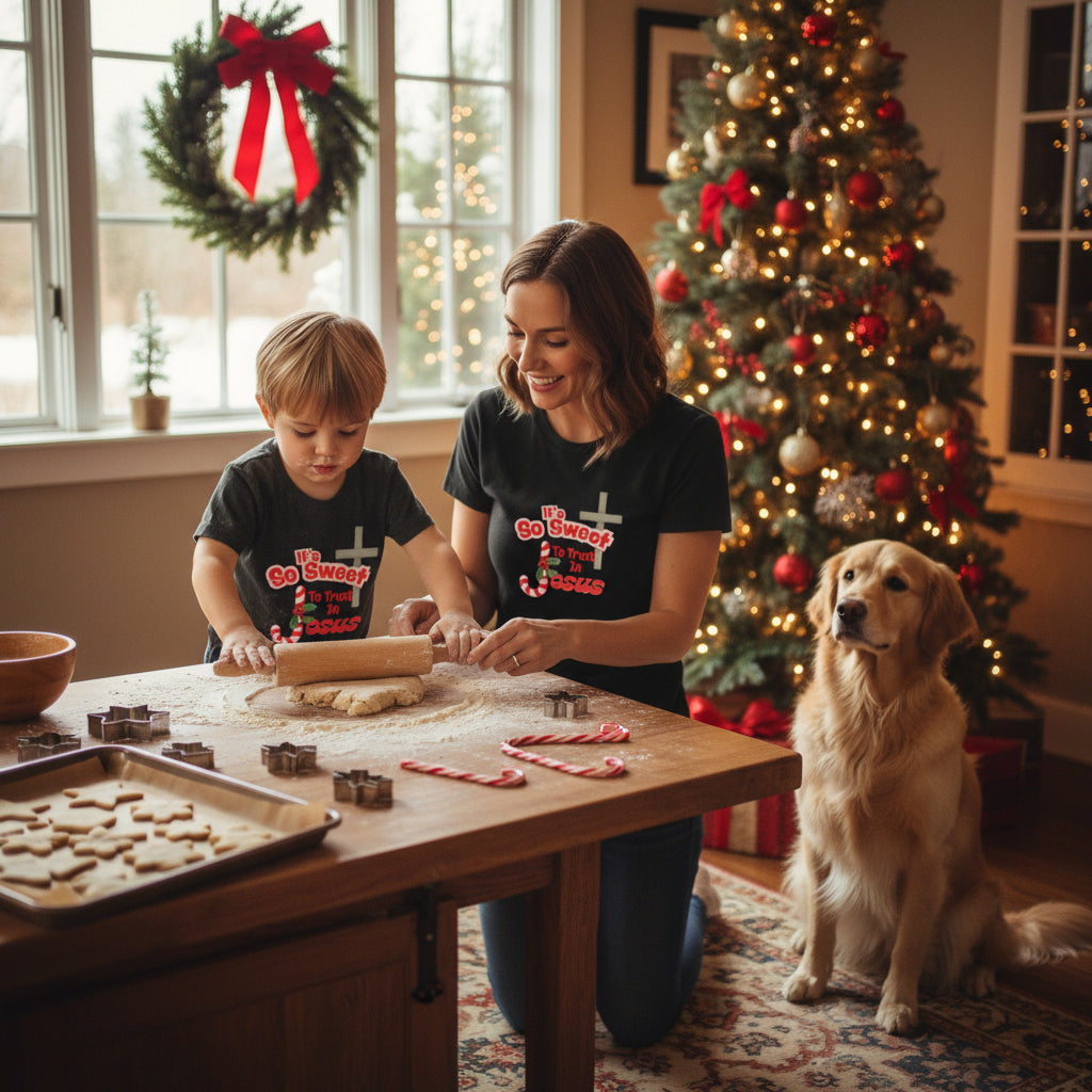 Sweet Trust in Jesus Tee - Unisex Short Sleeve T-Shirt
