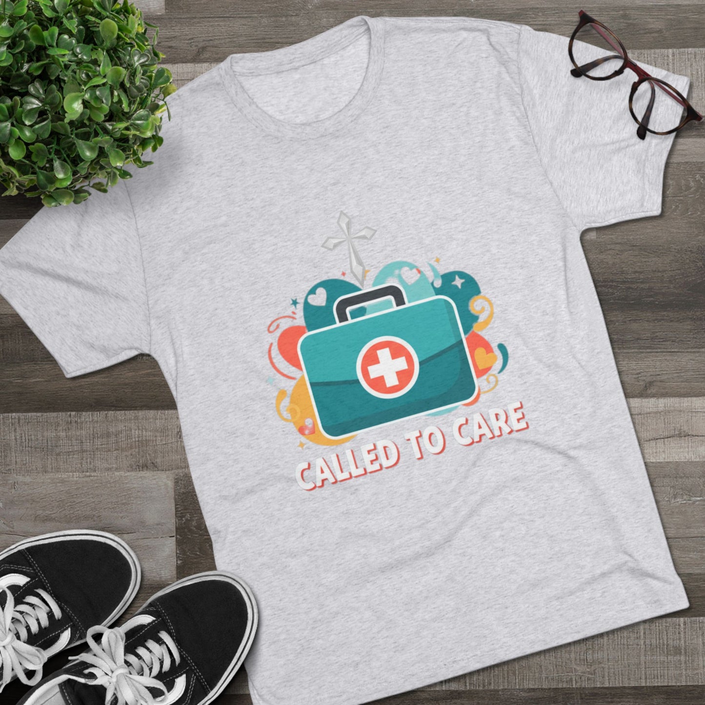Called to Care Nurse Tee — Medical First Aid Graphic Shirt