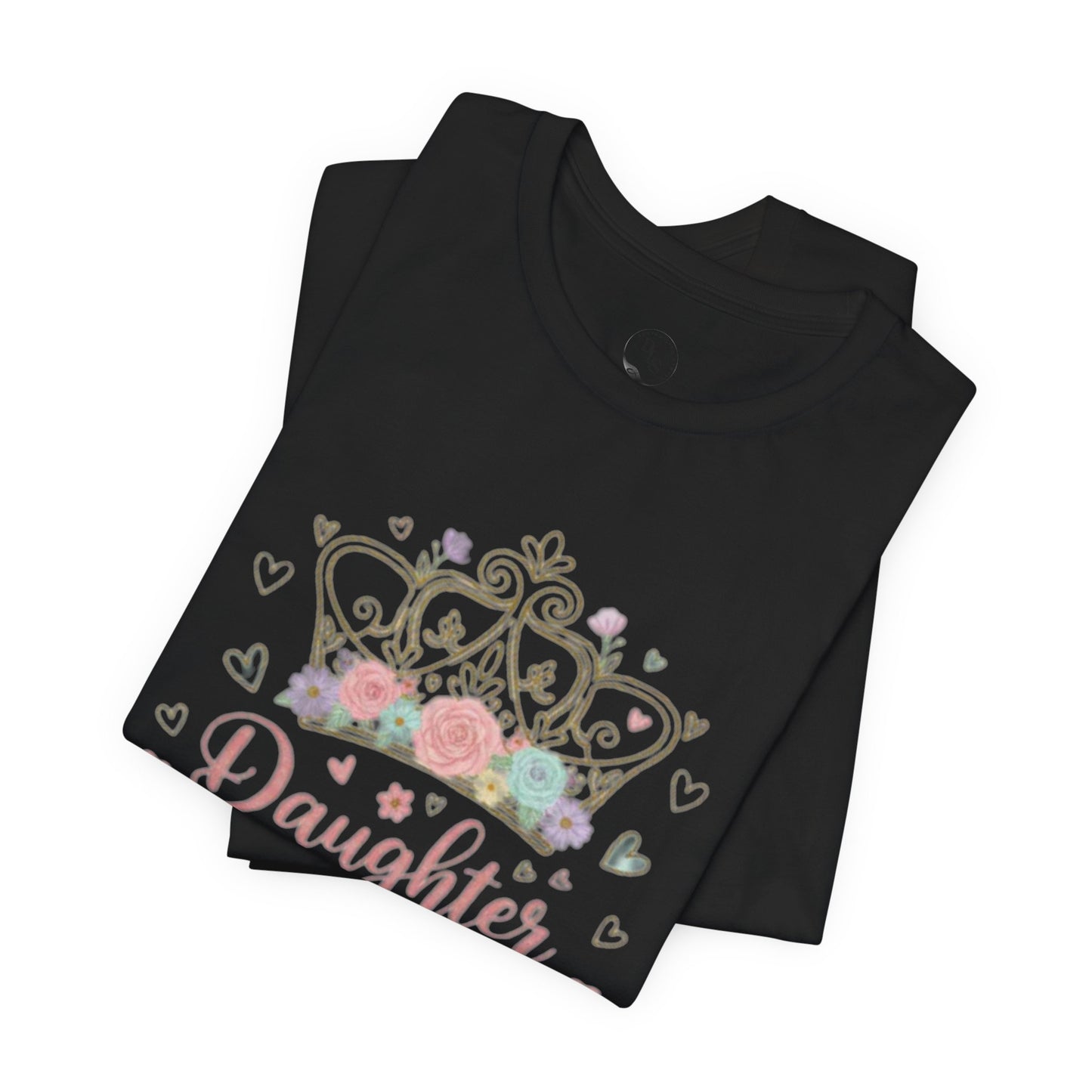 Daughter of the King Tee — Floral Crown Christian Faith T-Shirt