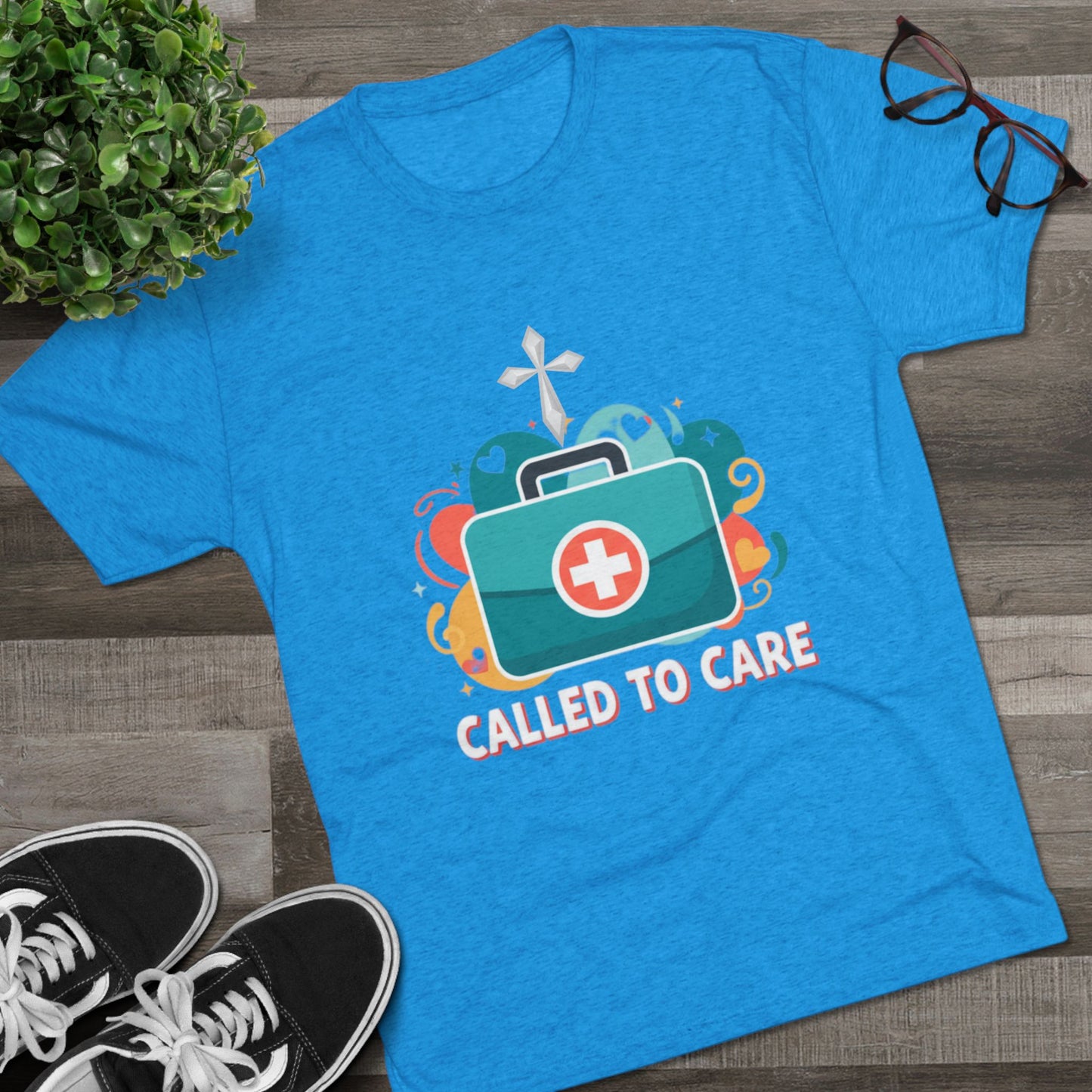 Called to Care Nurse Tee — Medical First Aid Graphic Shirt