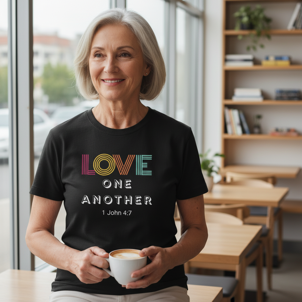 Love One Another T Shirt Short Sleeve Tee