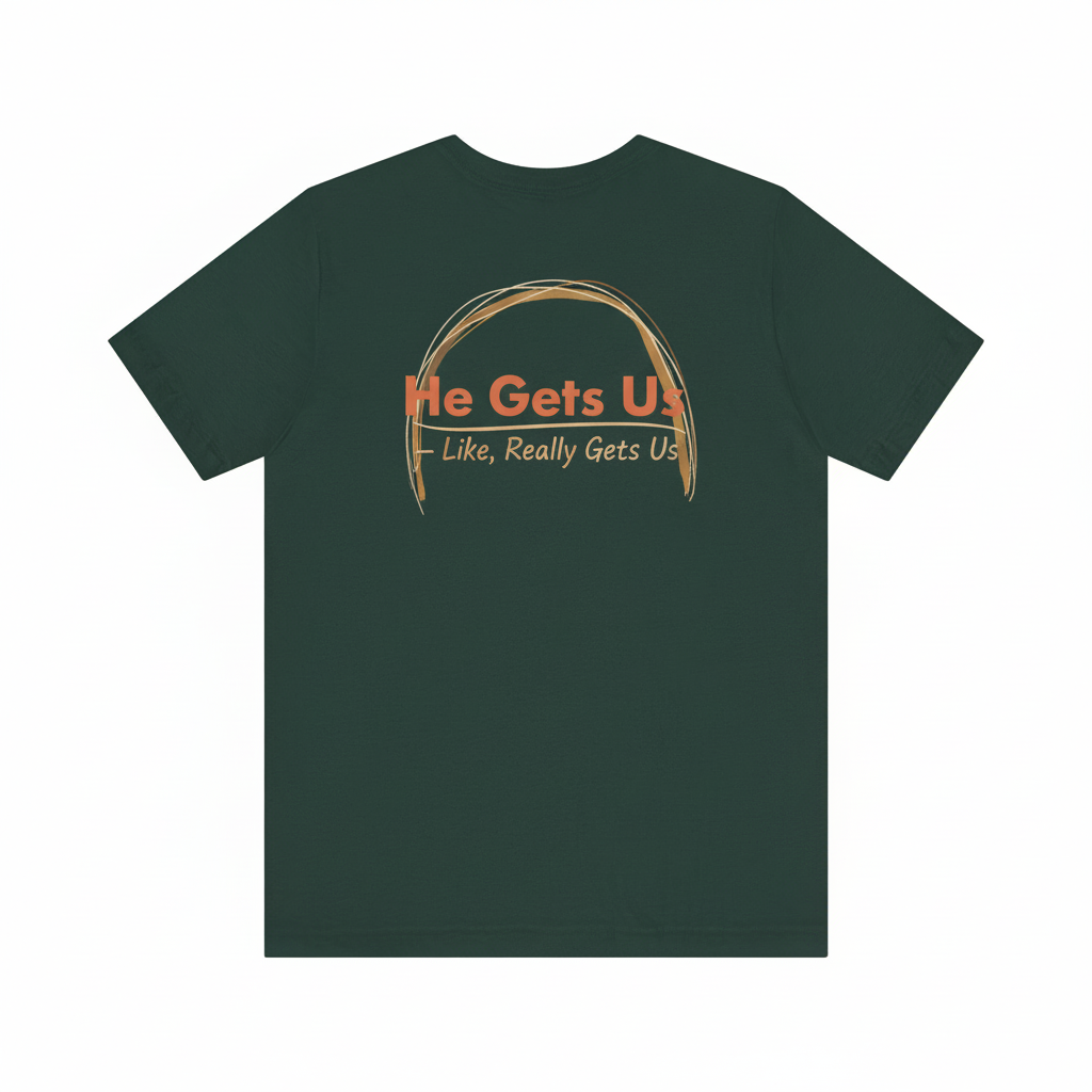 70s style Short Sleeve cross Tee