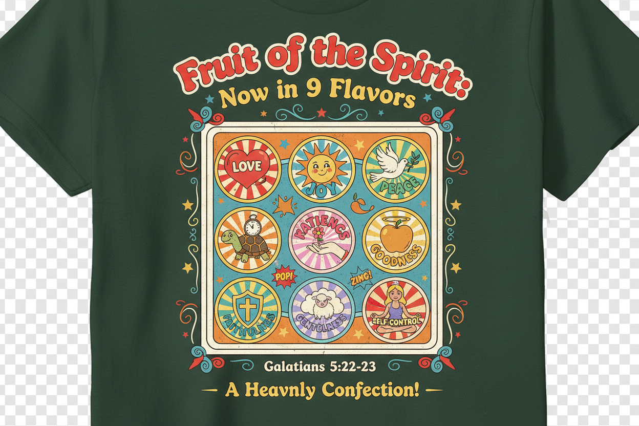 70s style Short Sleeve cross Tee